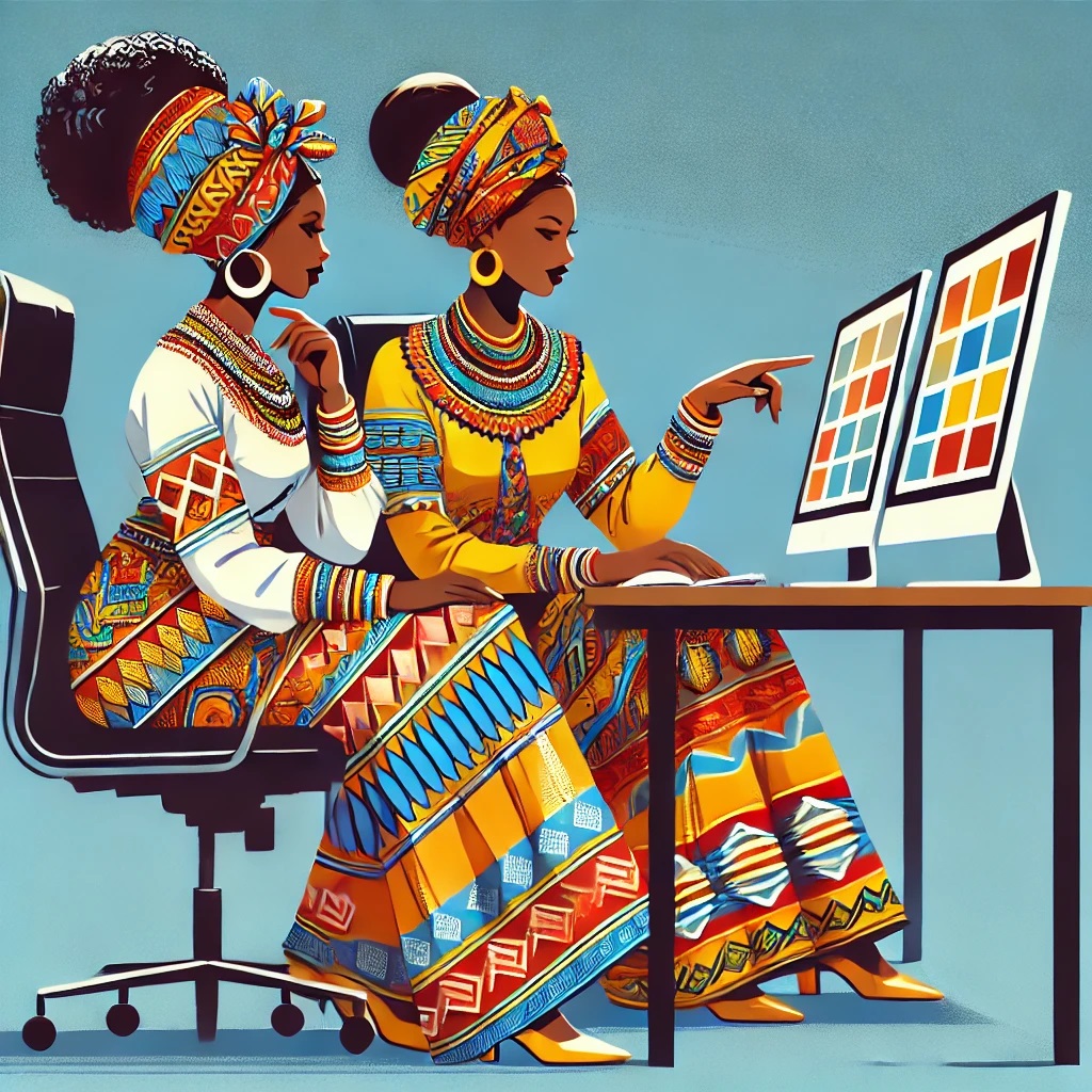 Two African women